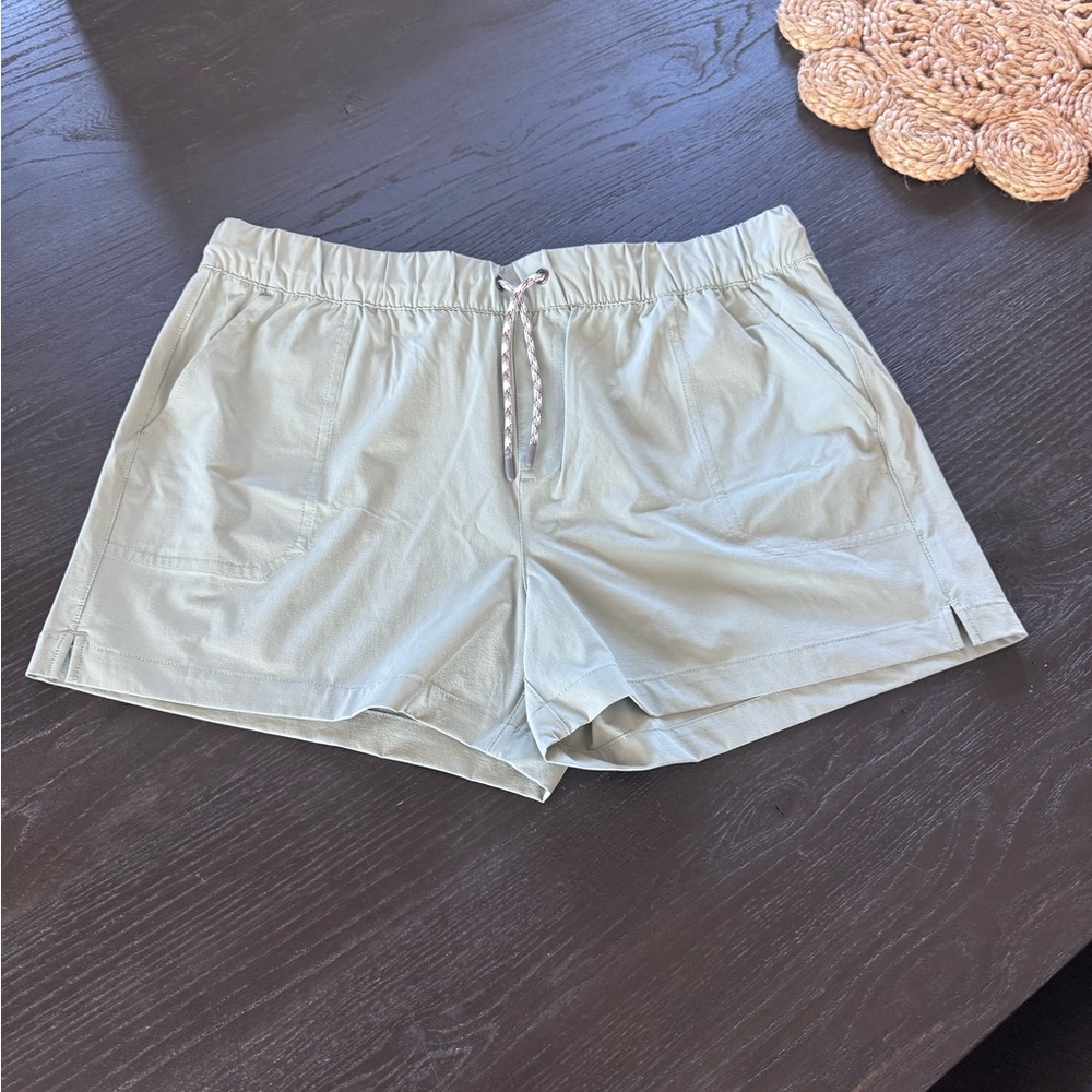 Free Fly Apparel Women's Athletic Shorts - Light Green